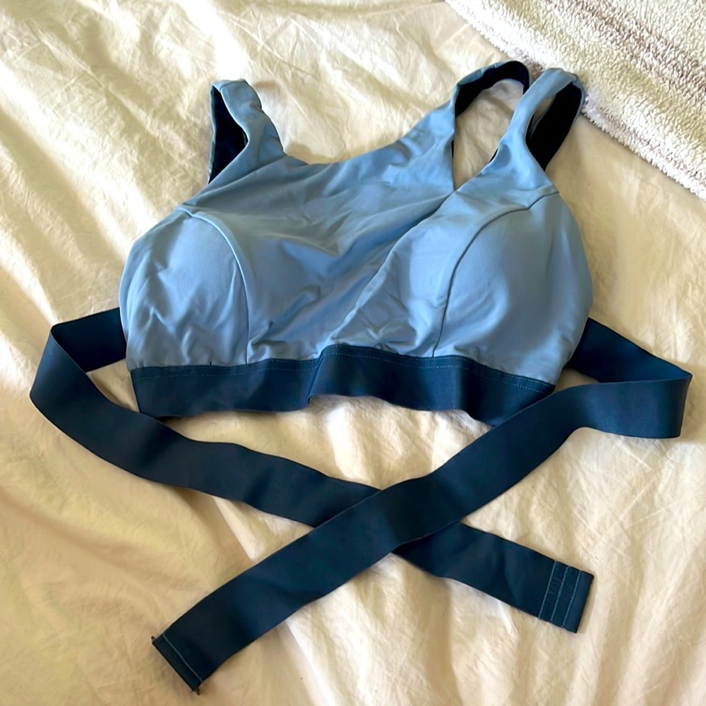 MICHI Strappy Blue Bra